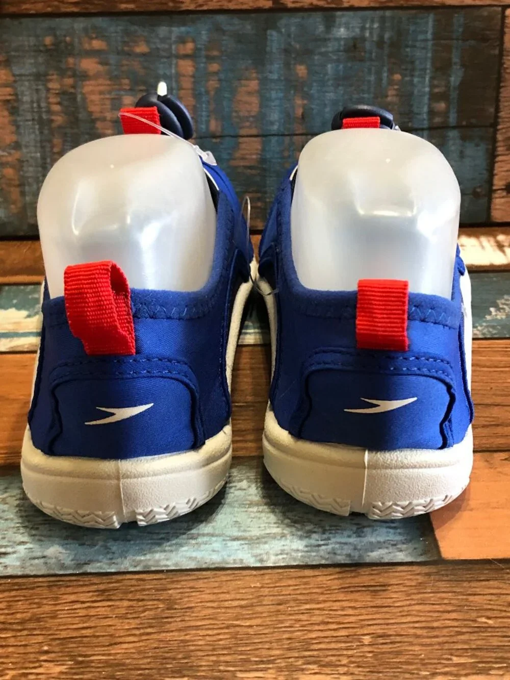 Speedo Juniors Kids Boys Water Shoes Blue Size M (shoe size 2-3)